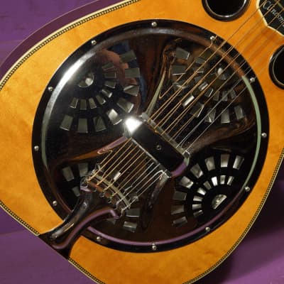 2009 Clinesmith Dobro Spider Bridge Resonator Guitar (VIDEO! Ready to Go, Clean) image 8