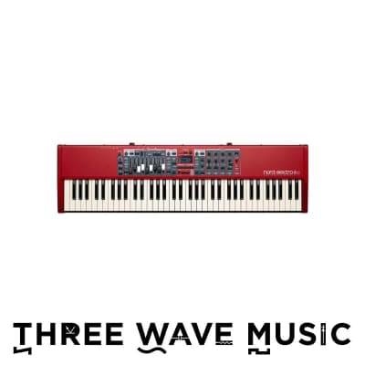 Nord Electro 6D 73 - Semi-Weighted Waterfall Keybed [Three Wave Music]