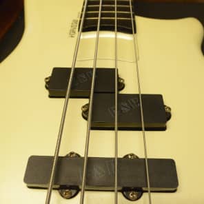 ESP Vintage Custom Shop Horizon Bass premium Japanese MIJ Pearl White Precision Jazz PJ pickup image 5