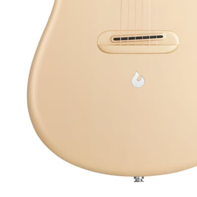 Lava Music ME 4 Carbon Fiber 36” Acoustic Electric Guitar - Soft Gold image 6