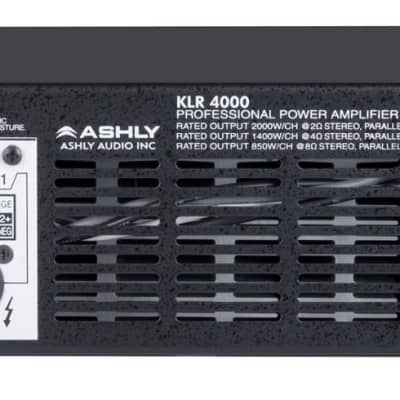 Ashly KLR-4000 Audio Power Amplifier KLR4000 Amp image 2