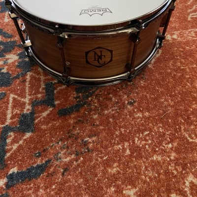 Noble & Cooley 14 x 6.5 Walnut Ply Snare Drum 2021 Natural Matte image 1