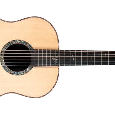 Washburn Bella Tono Elegante S24S Acoustic Studio Size Guitar, Natural Gloss image 1