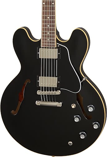 Gibson ES-335 Vintage Ebony w/case image 1