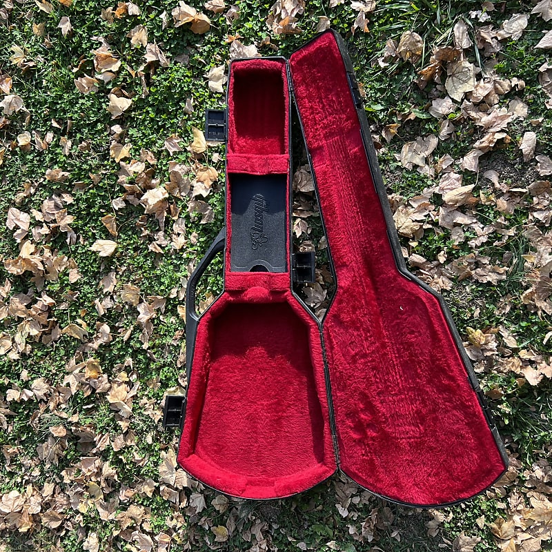 Gibson Generation 2 Chainsaw Case Black / Red Vintage 1970s Reverb