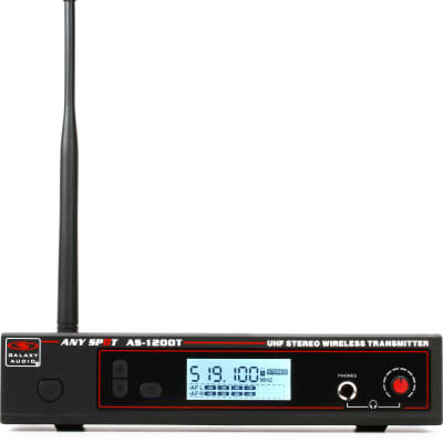 Galaxy Audio AS-1200N Wireless In-ear Personal Monitor System - N Band for Live Sound and Front of House image 3