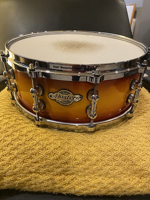 Pearl Premium Masters Snare Drum - Vintage Sunburst | Reverb