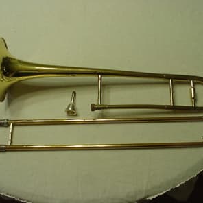 Blessing Scholastic U.S.A. Made Trombone in it's Original Case & Ready to Play image 2