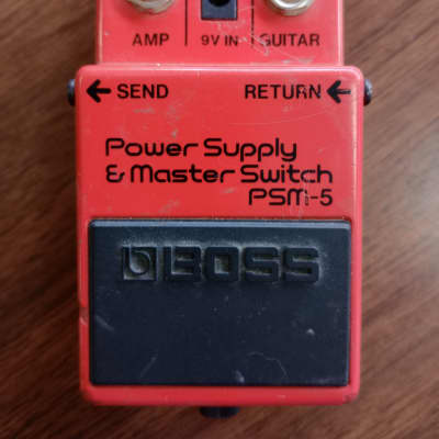 Reverb.com listing, price, conditions, and images for boss-psm-5-power-supply-master-switch