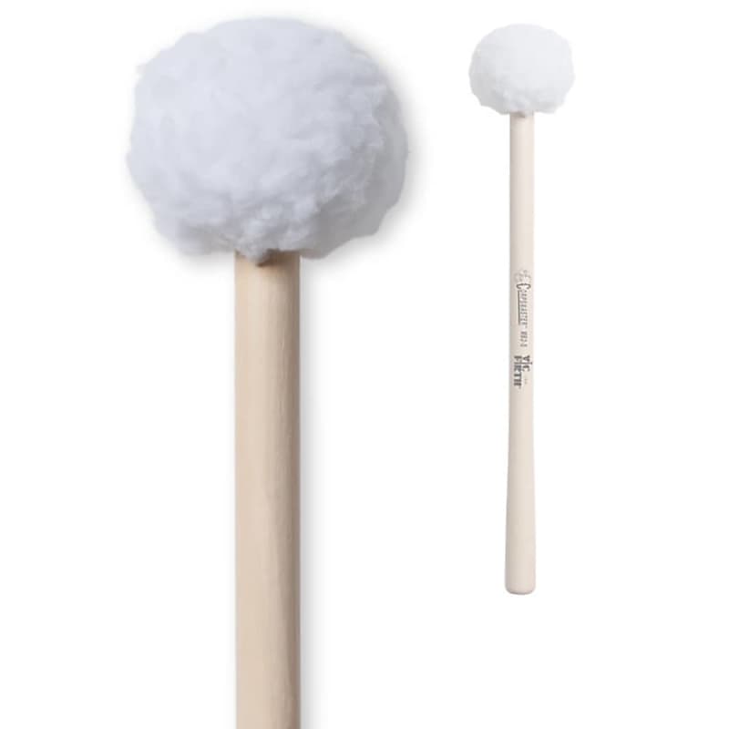 MB2S - Corpsmaster Bass Mallets - Medium Head, Soft – Vic Firth