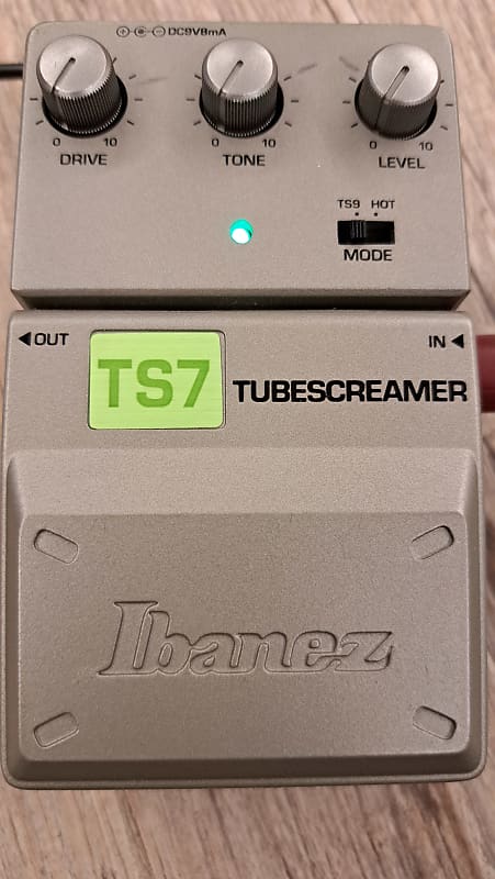 Ibanez TS7 Tubescreamer - Custom TS808 Brown Mod - grey | Reverb