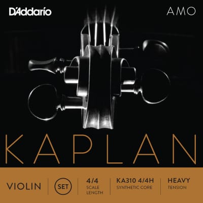 D'Addario KA310 4/4H Kaplan Amo 4/4 Violin Strings - Heavy