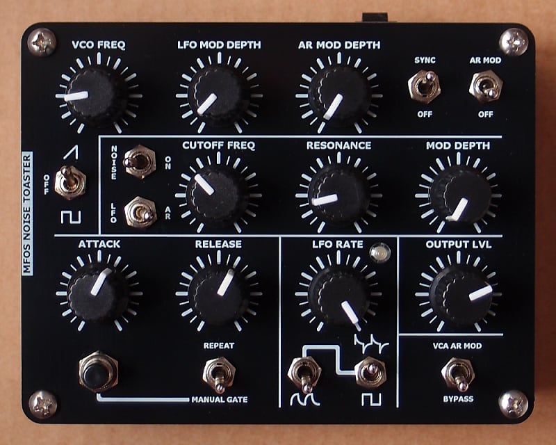 MFOS Noise Toaster. Music From Outer Space. Analog Reverb