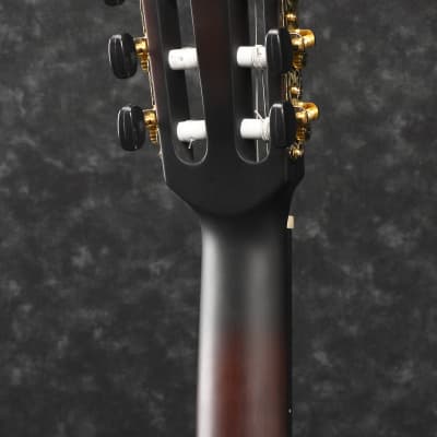 Ibanez GA35TCE-DVS Classic Guitar + Preamp, 6 String Dark Violin Sunburst High Gloss image 4