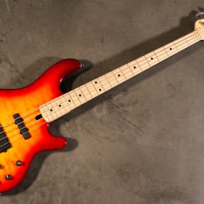Lakland Skyline 44-02 Deluxe 2023 - Cherry Burst image 2