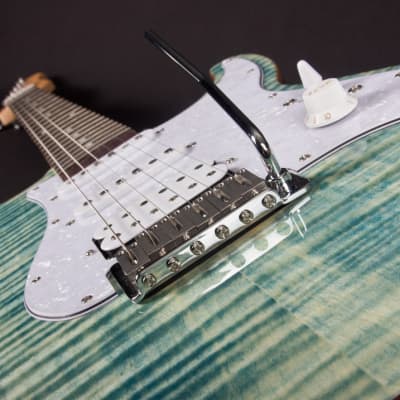Michael Kelly 1963 Electric Guitar, Blue Jean Wash w/ Ebony Fretboard, HSS MK63S image 4