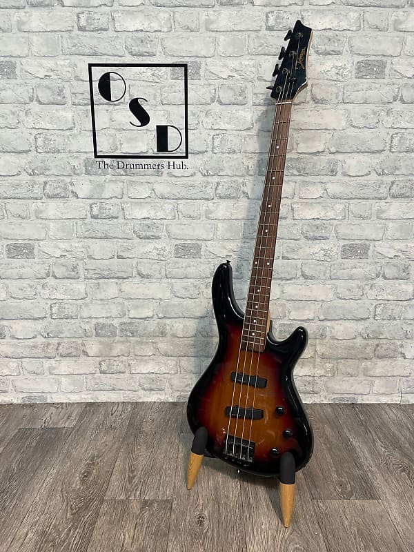 Johnson Electric Bass Guitar 4 String / with EMG Pick Ups / Sunburst image 1