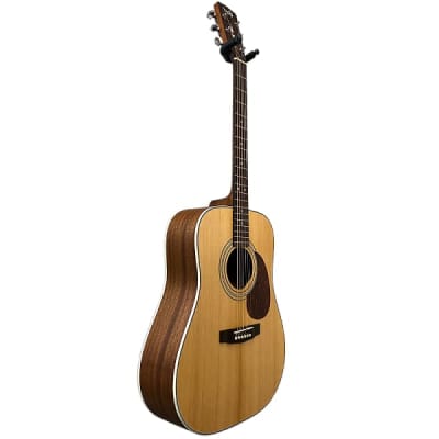 Cort Earth 70 Solid Spruce Top Dreadnought Acoustic - Natural Gloss Finish for sale