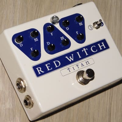 Reverb.com listing, price, conditions, and images for red-witch-titan-delay