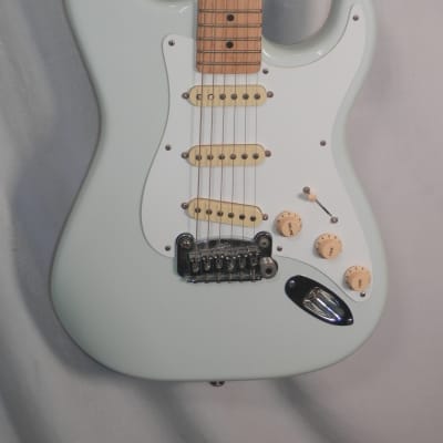 G&L USA Legacy Sonic Blue Alder Body Hard Rock Maple Neck/FB electric guitar with case used 2014 image 10