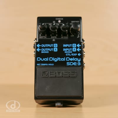 Boss SDE-3 Dual Digital Delay | Reverb