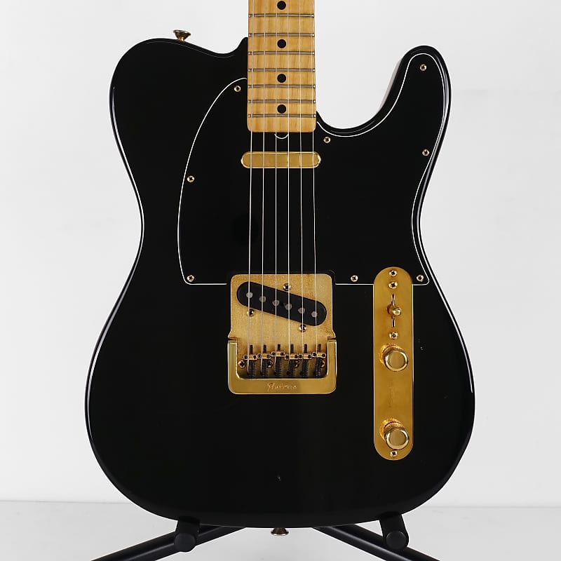 Fender telecaster shop black gold