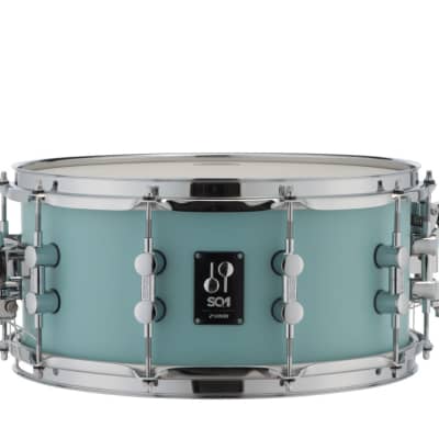 Sonor SQ1 14x6.5 Snare Drum Cruiser Blue SQ1-1465-SDW-CRB image 1
