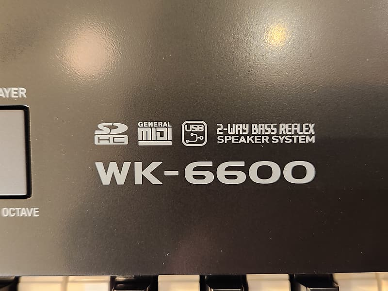 Casio WK-6600 76-Key Portable Workstation Keyboard w/ | Reverb