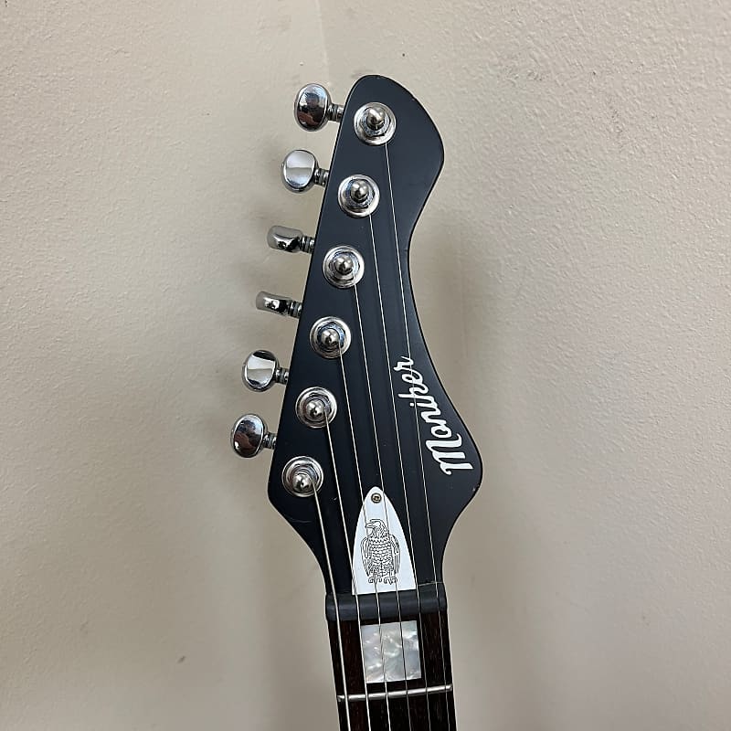 Moniker Zuma USA Electric Guitar Black w/ Paisley Pickguard Moniker Zuma USA Electric Guitar Black w/ Paisley Pickguard