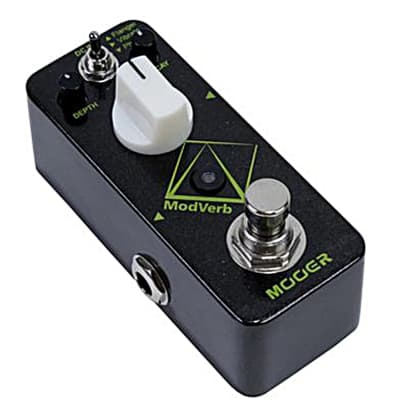 Mooer ModVerb Modulation Reverb Micro Guitar Effects Pedal  Flanger Vibrato Phaser image 2