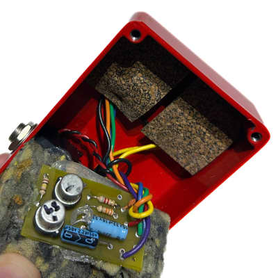 Cesar Diaz Texas Square Face NTE123 Red Fuzz SRV Guitar Cesar Diaz Texas Square Face NTE123 Red Fuzz SRV Guitar