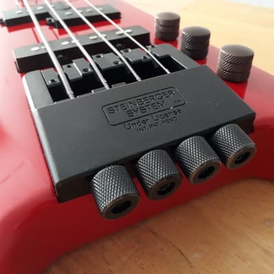 Hohner Professional B2B 1995 licd. by Steinberger (4 string headless bass guitar) image 5
