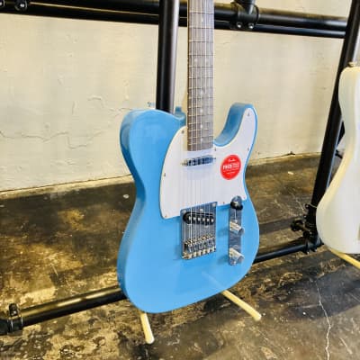 Fender Squier Telecaster Electric Guitar California Blue Like New Plays Great! image 1