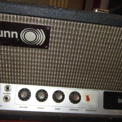Vintage 1969 SUNN 2000 S Amplifier Head Black image 2