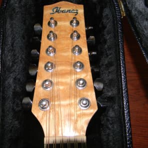 Ibanez EW2012ASENT 12-String Exotic Wood Acoustic-Electric Guitar Gloss Natural w/ EW Series Case 20 image 3