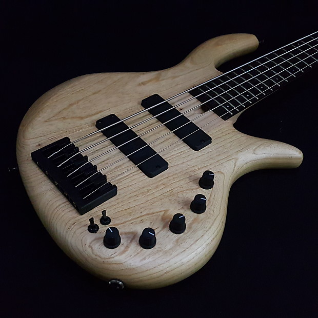 Elrick Expat eVolution 5 String Natural Ash with case | Reverb