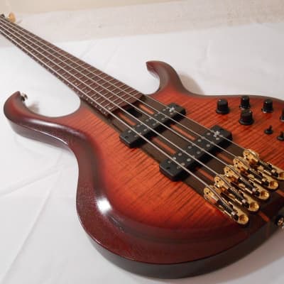 Ibanez BTB1905E Premium 5-String Electric Bass Guitar,  Aguilar Super Doubles image 1