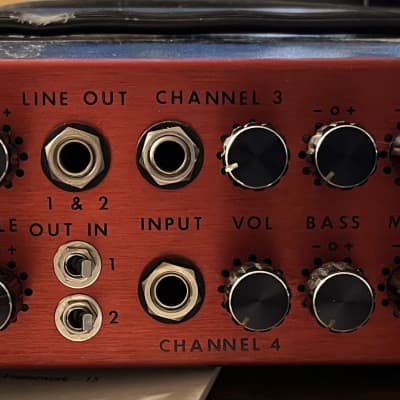 Walter Woods MI-200-8 Electracoustic Bass Amp - Recently Serviced