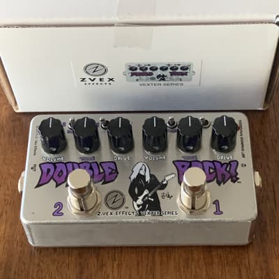 Zvex Double Rock Vexter Dual Distortion Pedal | Reverb
