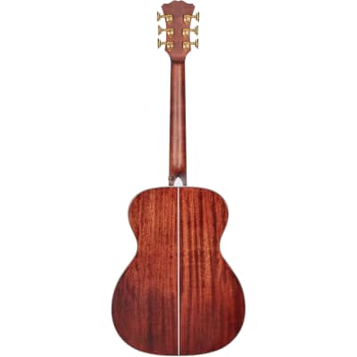 D'Angelico DAEOMXTVSBGP Excel Tammany XT Acoustic Electric Guitar, Vintage Burst image 5