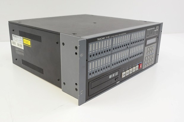 TASCAM X-48 48-Track 24-bit/96kHz Hybrid Hard Disk Recorder/Mixer  Workstation