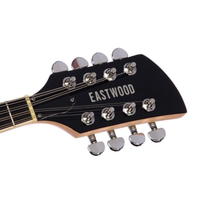 Eastwood Guitars Mandocaster LTD - TV Yellow - Solidbody Electric Mandolin - NEW! image 9