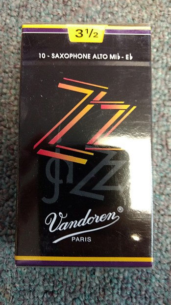 Vandoren SR4135 ZZ Alto Saxophone Reeds - Strength 3.5 (Box of 10) image 1