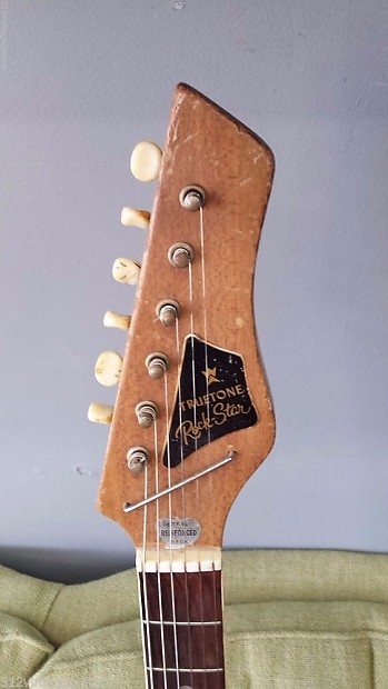1960's Truetone Rockstar Electric Guitar - Short Scale | Reverb