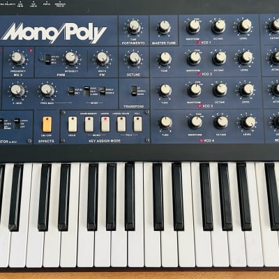 Korg Mono/Poly 1980s w/ midimod