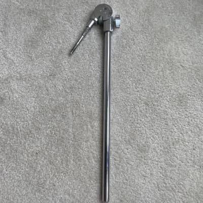Pearl Cymbal stand tilter arm piece 80s - Chrome image 3