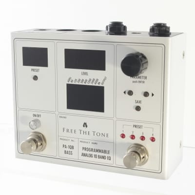 Free The Tone PA-1QB Programmable 10-Band Analog Bass EQ | Reverb