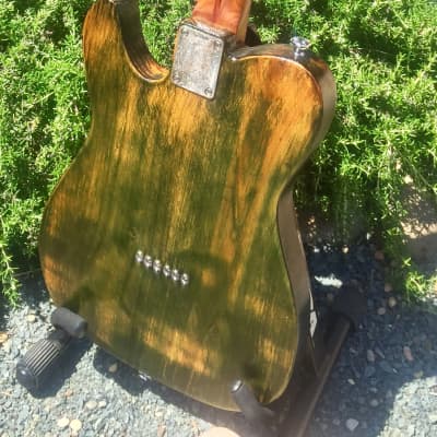 Pairadice Custom Shop Green Pine Relicaster ~ Warmoth Neck ~ DiMarzio True Velvet Pickups image 4