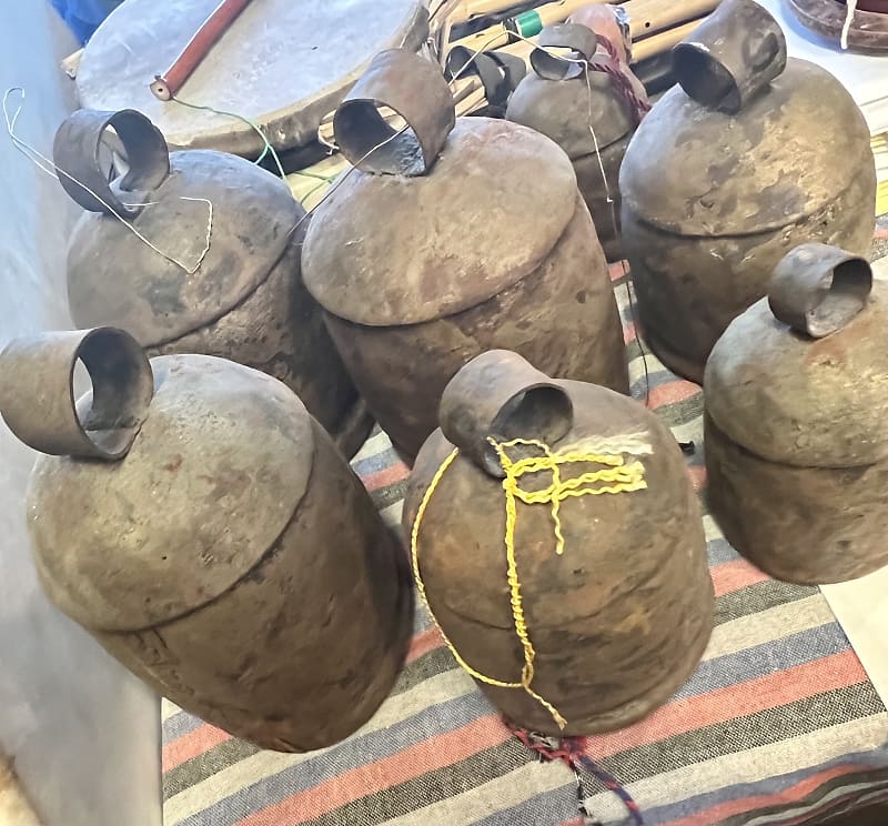 Noah Harmony Temple Bells (set of seven) Bronze Reverb