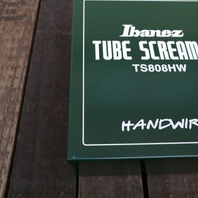 Ibanez TS808HW Hand-Wired Tube Screamer Overdrive 2009 - Present - Green image 3